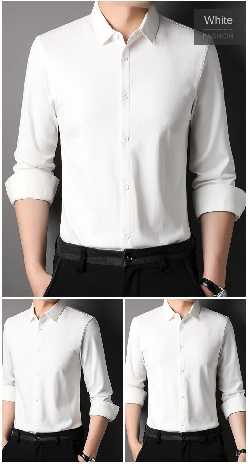 The Ultimate White Luxury Shirt - Image 10