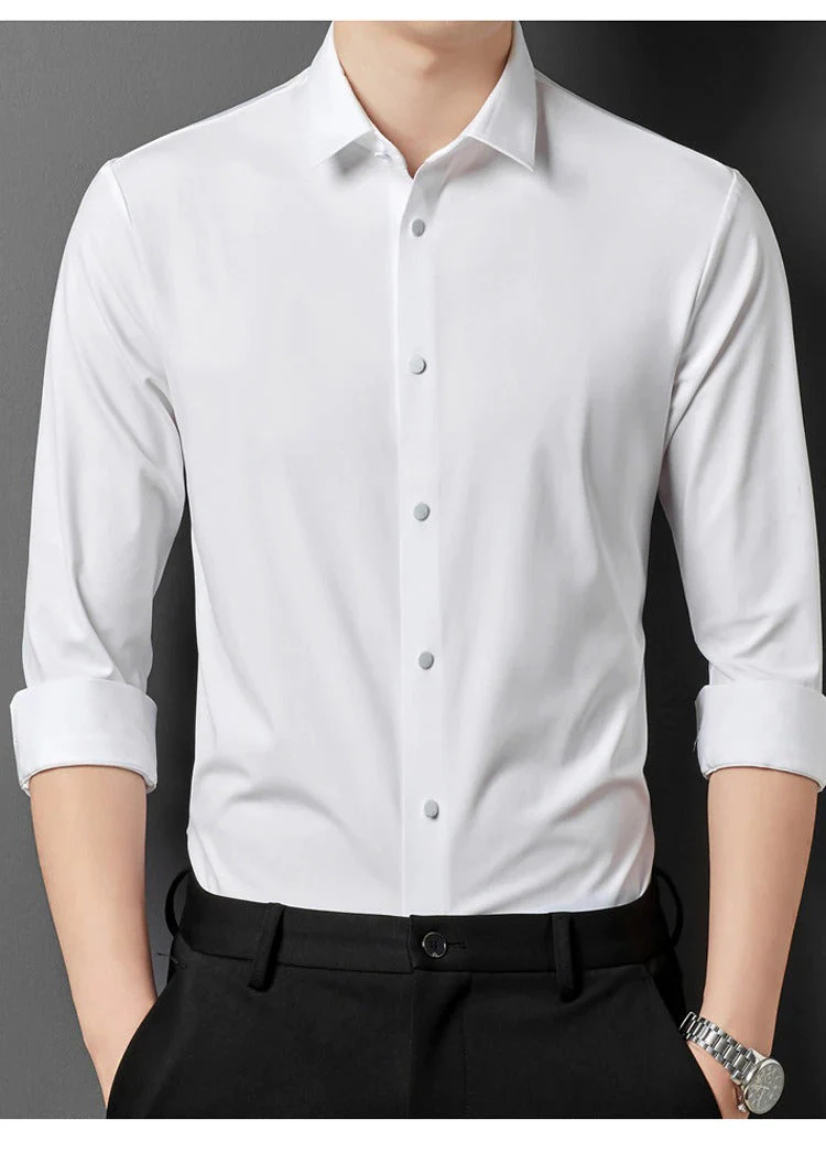 The Ultimate White Luxury Shirt - Image 6