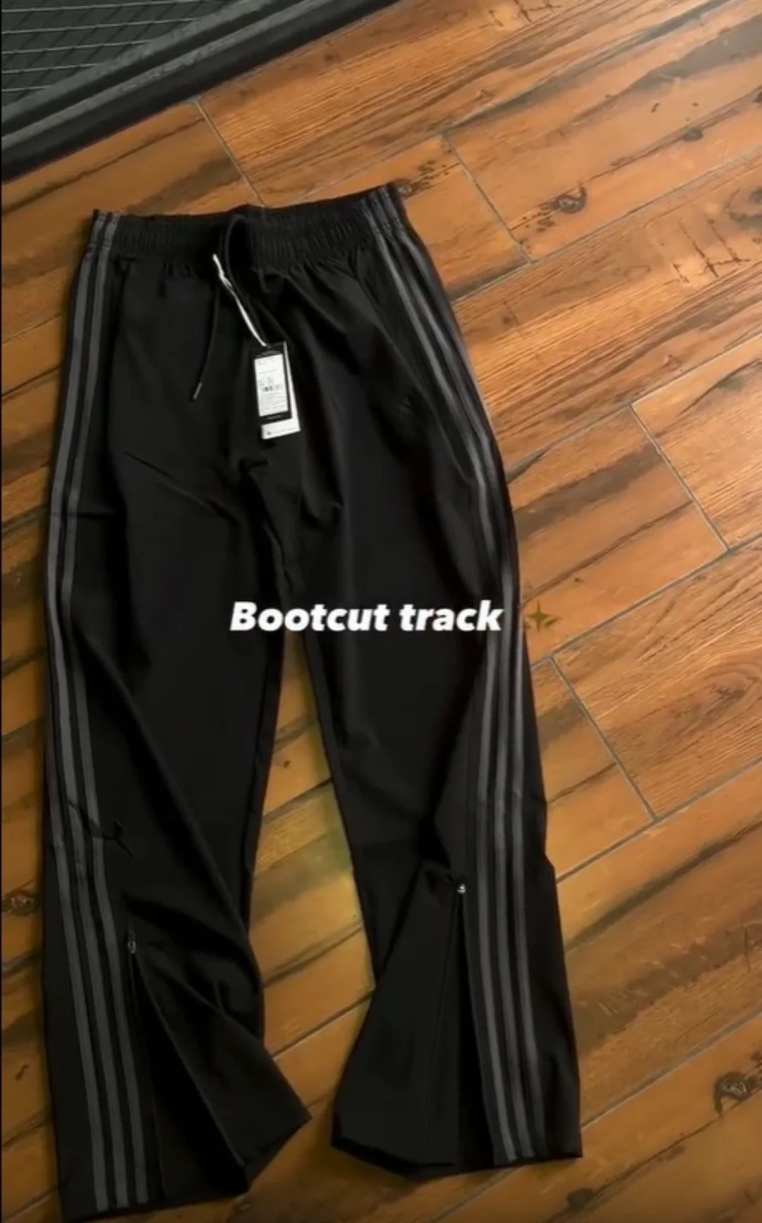Grey Stripes track pants - Image 4