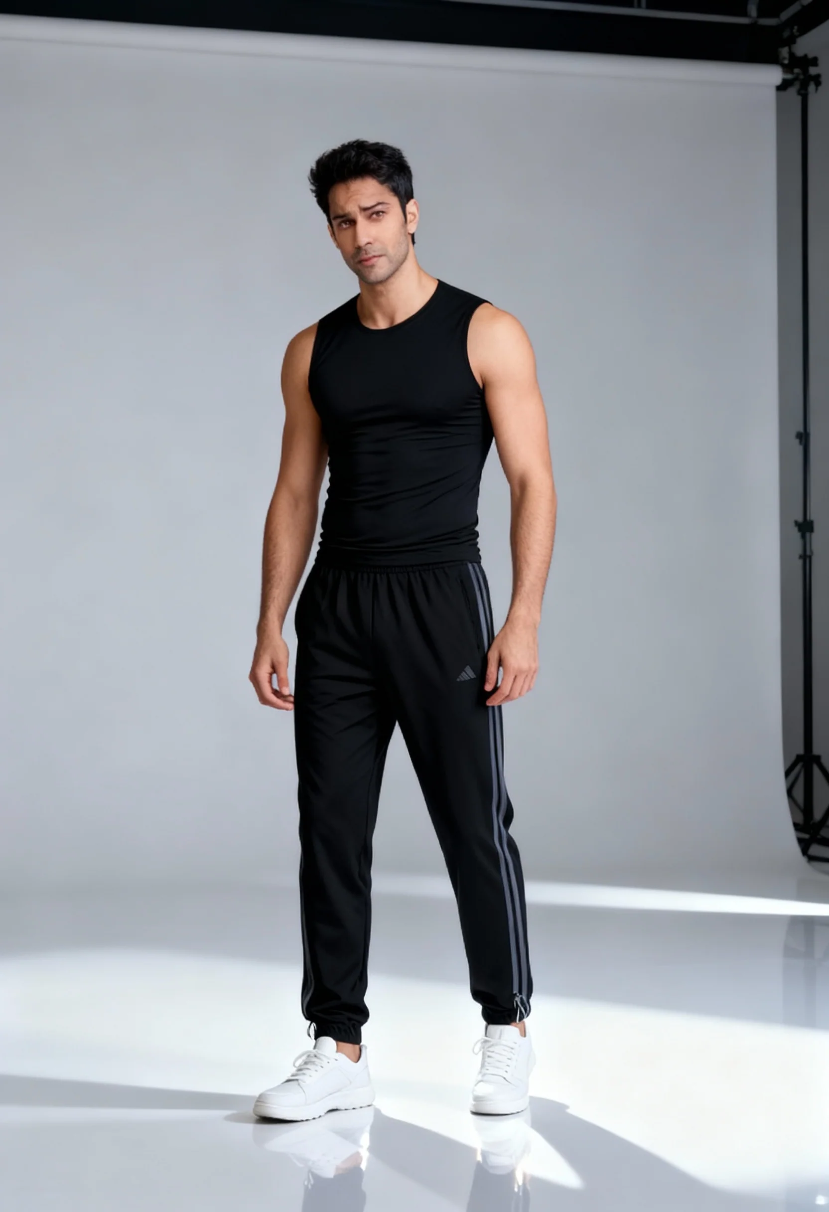 Grey Stripes track pants (VD) - Image 6