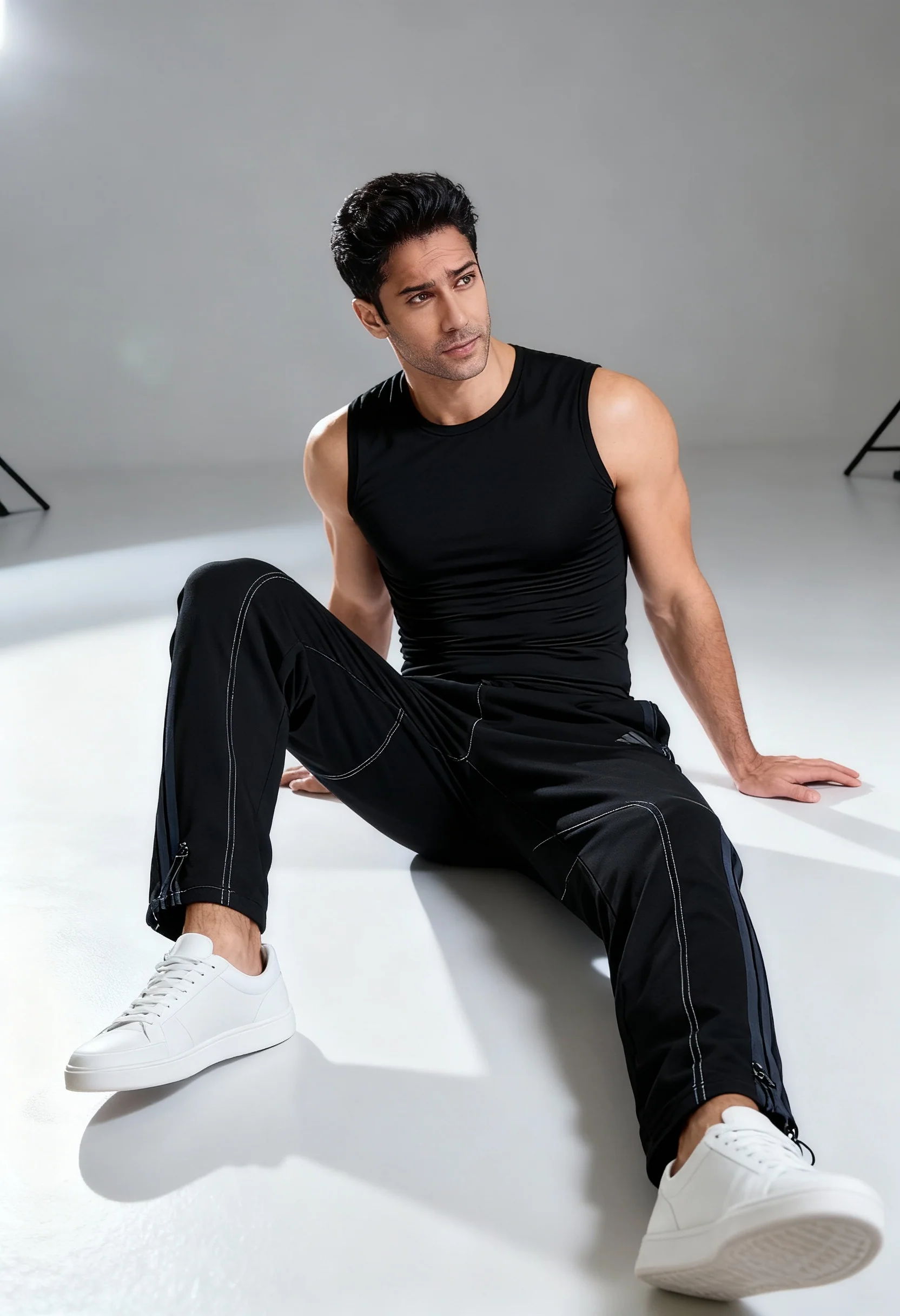 Grey Stripes track pants (VD) - Image 8