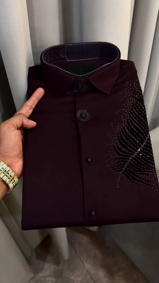 Premium Party wear Shirts (leaf)
