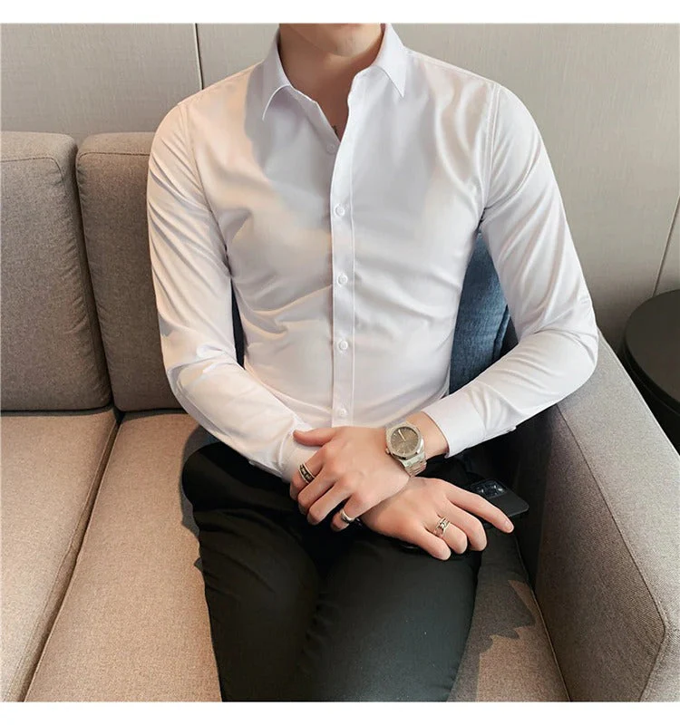 The Ultimate White Luxury Shirt - Image 3