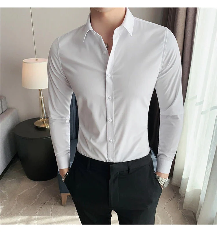 The Ultimate White Luxury Shirt - Image 5