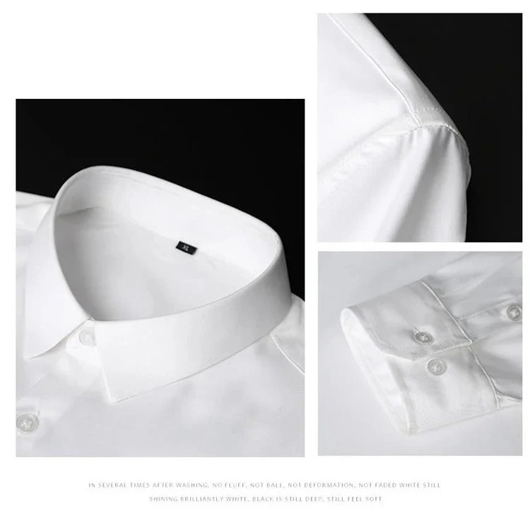 The Ultimate White Luxury Shirt - Image 8