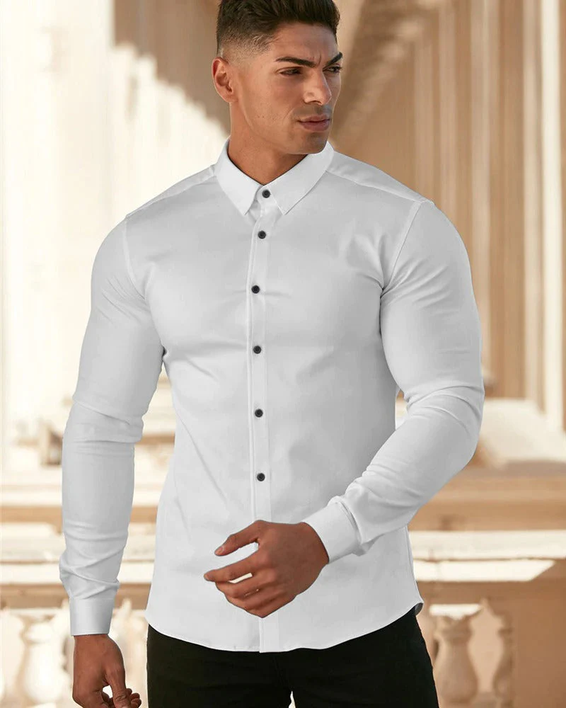 The Ultimate White Luxury Shirt - Image 3